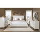 Melrose Cloud White King Panel Bed