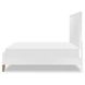Melrose Cloud White King Panel Bed