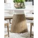 Melrose Cloud White and Desert Oak 54" Round Dining Table