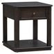 Wallace Aged Oak Rectangular End Table