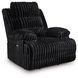 Higgesbee Onyx Power Reclining Living Room Set with Drop Down Table and USB Charging