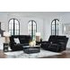 Higgesbee Onyx Power Reclining Living Room Set with Drop Down Table and USB Charging