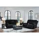 Higgesbee Onyx Power Reclining Living Room Set with Drop Down Table and USB Charging