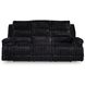 Higgesbee Onyx Power Reclining Living Room Set with Drop Down Table and USB Charging