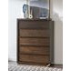 Architect Onyx 5 Drawer Chest with LED and USB Charging