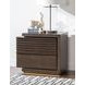 Architect Onyx 2 Drawer Nightstand with USB Charging and LED