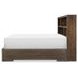 Architect Onyx Queen Bookcase Bed with LED