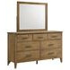 Andover Maple Rectangular Dresser Mirror