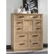 Torrance Aged Driftwood 9 Drawer Chest