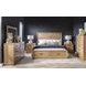 Torrance Aged Driftwood King Storage Panel Bed