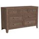 Carlson Harvest Brown 7 Drawer Dresser