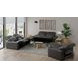 Ferrara Black Leather Zero Gravity Power Recliner with Power Headrest and USB Charging