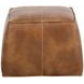 Ashford Tobacco Tan Upholstered Square Ottoman