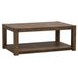 Broadmore Cobblestone Brown Rectangular Cocktail Table