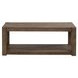 Broadmore Cobblestone Brown Rectangular Cocktail Table