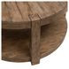 Broadmore Cobblestone Brown Round Cocktail Table