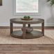 Broadmore Cobblestone Brown Round Cocktail Table