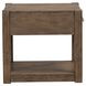 Broadmore Cobblestone Brown Rectangular End Table