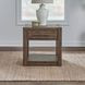 Broadmore Cobblestone Brown Rectangular End Table