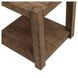 Broadmore Cobblestone Brown Rectangular Chairside Table