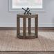 Broadmore Cobblestone Brown Round Chairside Table