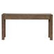 Broadmore Cobblestone Brown Rectangular Console Table