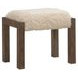 Broadmore Beige Upholstered Console Stool