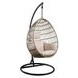 Vasant Cream Upholstered Outdoor Hanging Chair