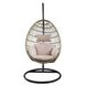 Vasant Cream Upholstered Outdoor Hanging Chair