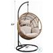 Vasant Fabric and Rope Hanging Chair