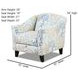 TNT Hemp Layton Aquarius Accent Chair