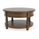 Eastlake Whiskey Oak Round Cocktail Table