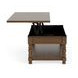 Eastlake Whiskey Oak Rectangular Lift Top Occassional Table Set
