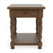 Eastlake Whiskey Oak Rectangular Lift Top Occassional Table Set