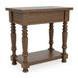 Eastlake Whiskey Oak Rectangular Chairside Table