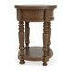 Eastlake Whiskey Oak Round Chairside Table
