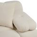 Calliope Off White Performance Velvet 118" Modular Sofa