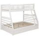 Ashton White Twin Over Full Bunk Bed