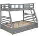 Ashton Grey Twin Over Full Bunk Bed