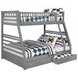 Ashton Grey Twin Over Full Bunk Bed