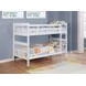 Chapman White Twin Over Twin Bunk Bed