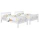 Chapman White Twin Over Twin Bunk Bed