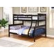 Chapman Black Twin Over Full Bunk Bed