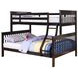 Chapman Black Twin Over Full Bunk Bed