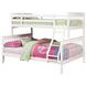 Chapman White Twin Over Full Bunk Bed