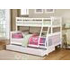 Chapman White Twin Over Full Bunk Bed