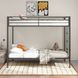 Alevera Black Twin Over Twin Bunk Bed