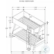 Wyatt White And Natural Twin Over Twin Bunk Bed