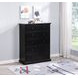Sumerlin Black 6 Drawer Chest
