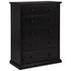 Sumerlin Black 6 Drawer Chest